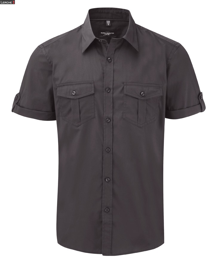 Men's Roll Sleeve Shirt Russell